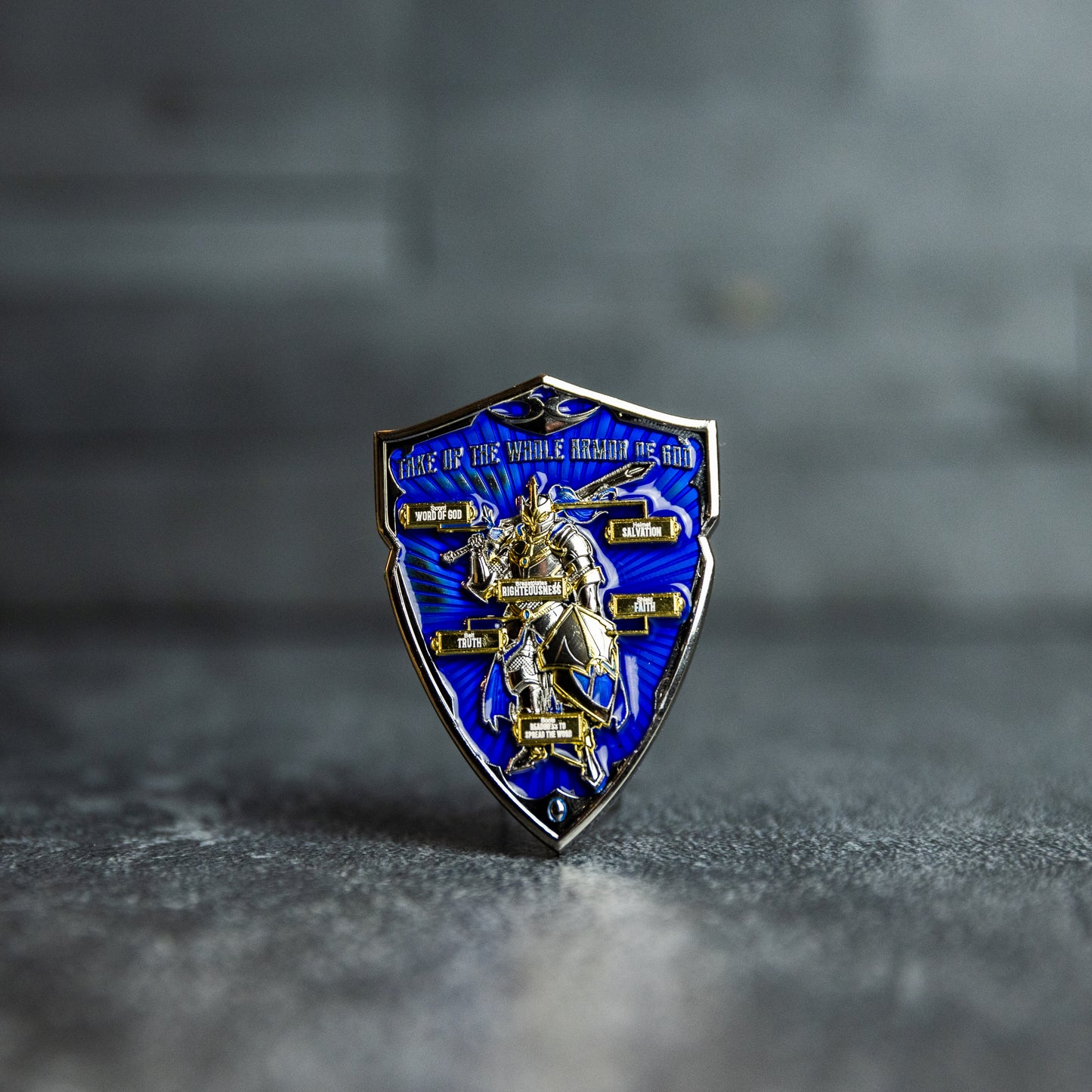 Armor of God Blue