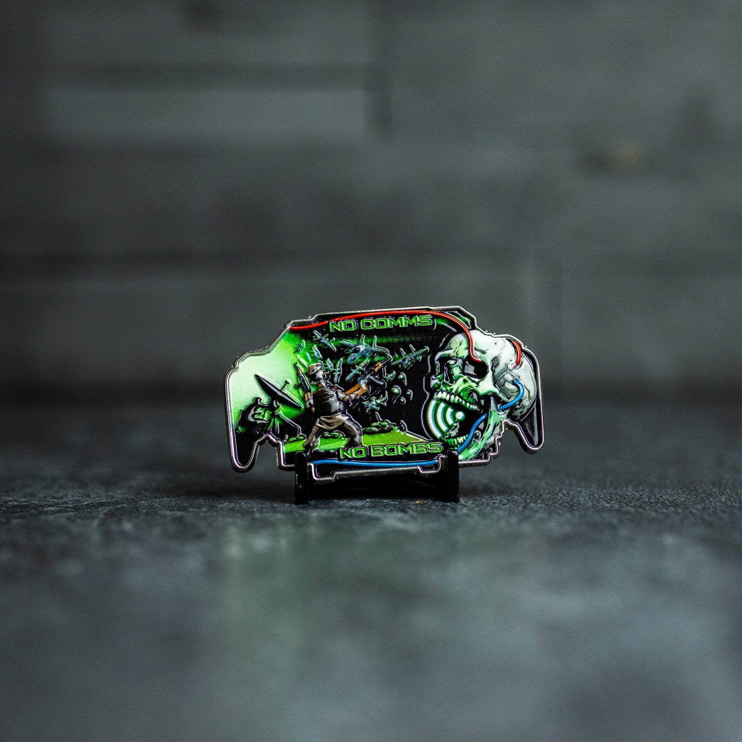 No Comms, No Bombs Radio Operator