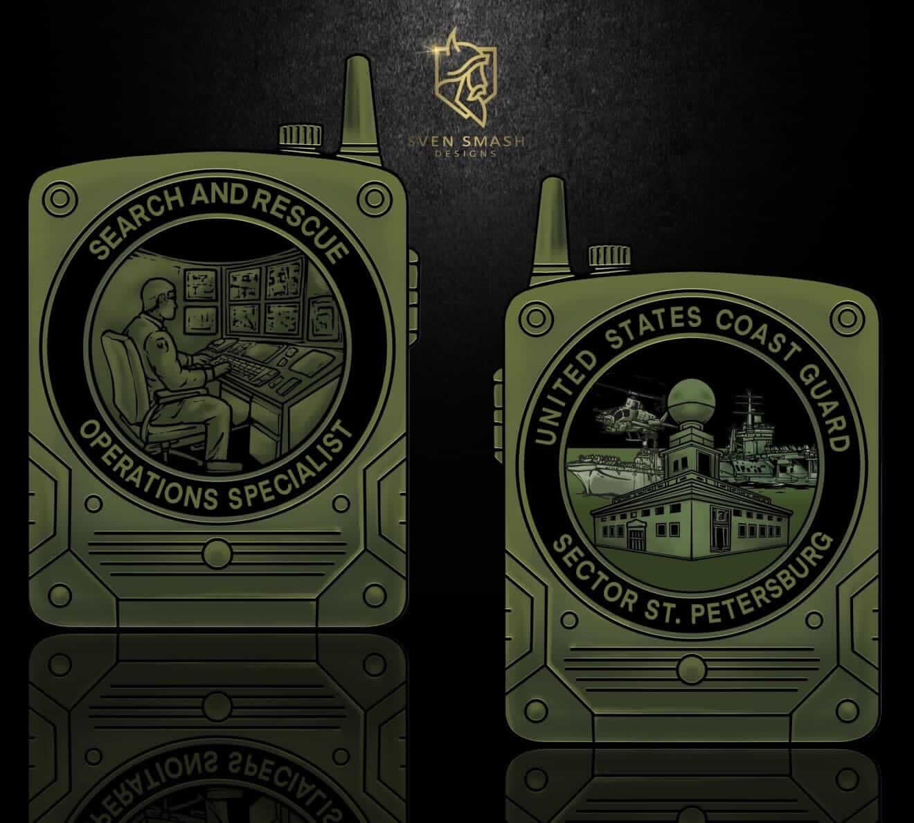 St. Petersburg Sector SAR - Radio Coin