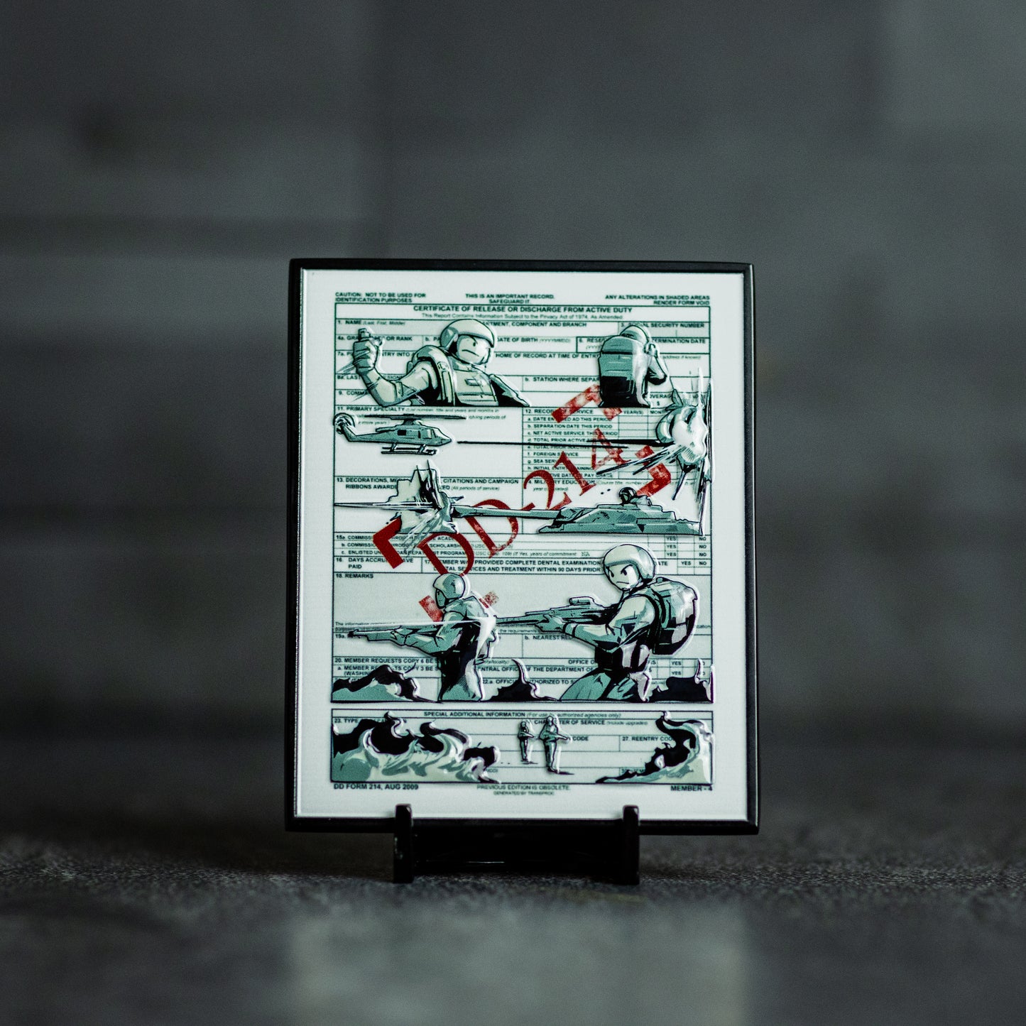 The DD214 Challenge Coin