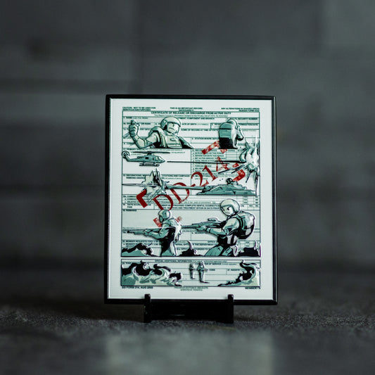 The DD214 Challenge Coin