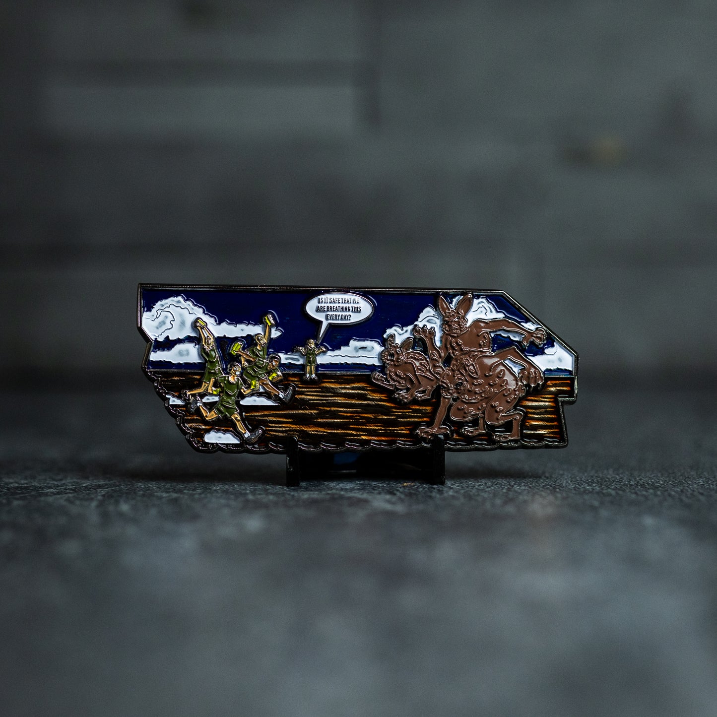 Scuzz Brush - Challenge Coin