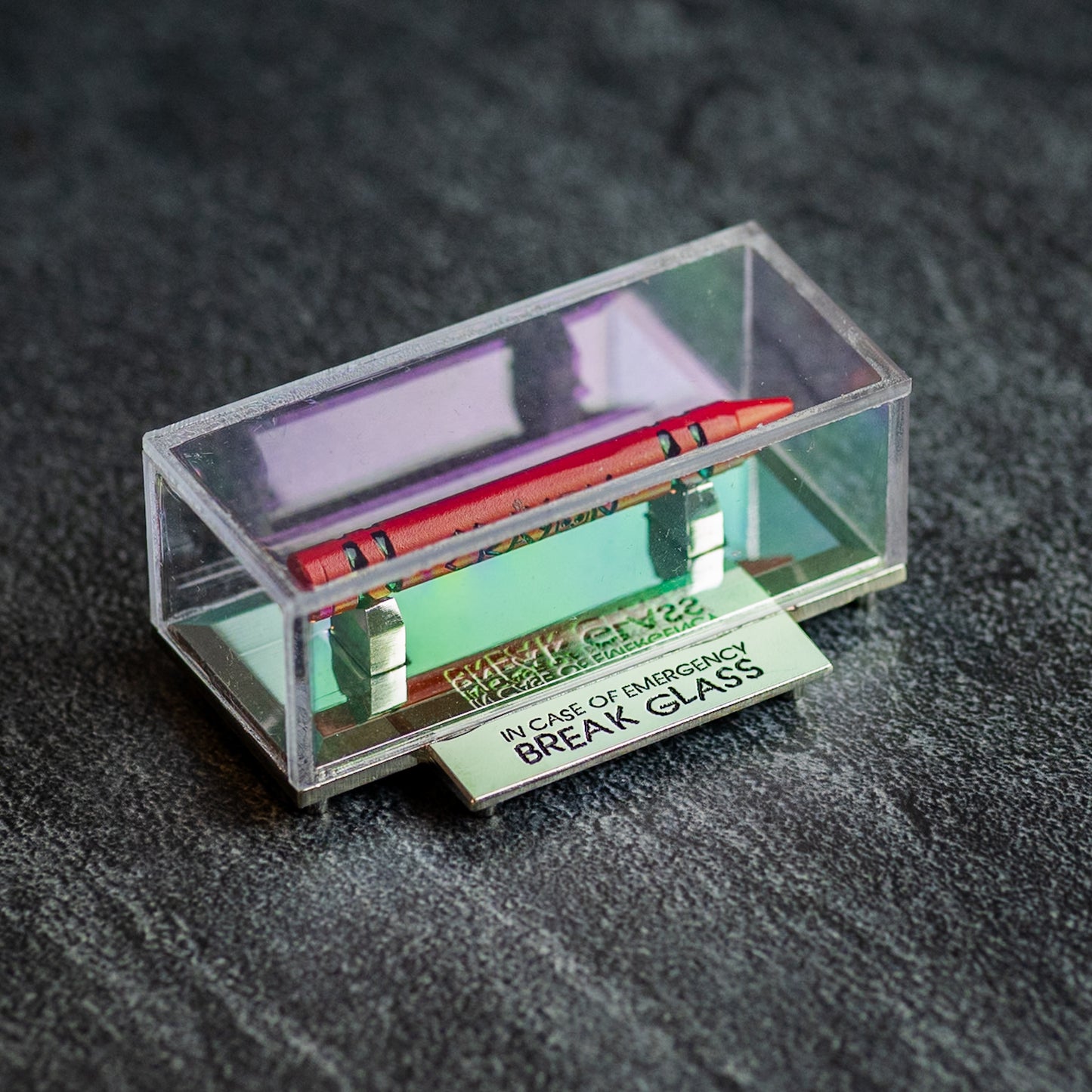 "Break Glass" Crayon