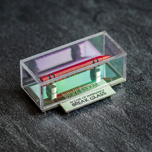 "Break Glass" Crayon