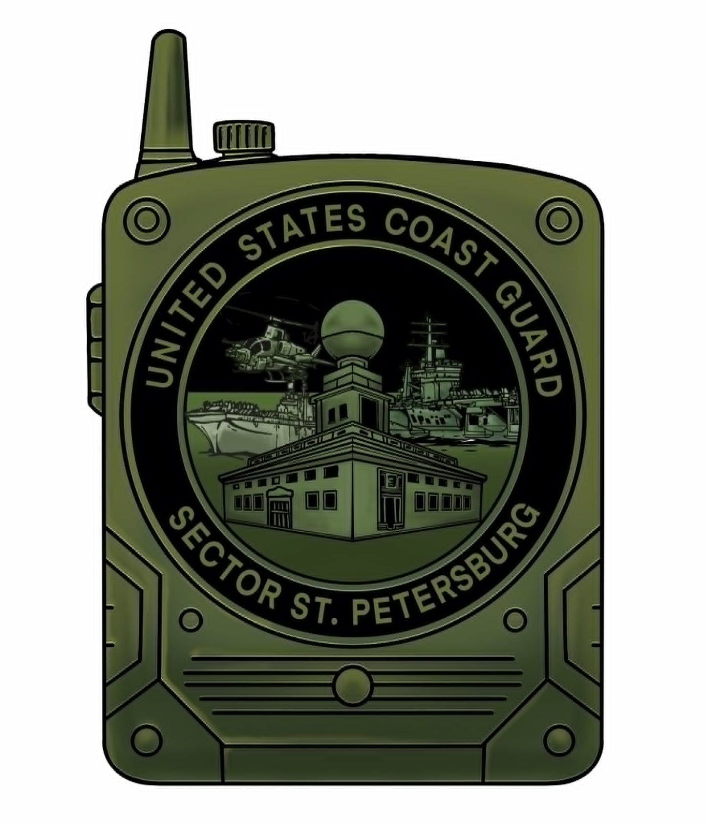 St. Petersburg Sector SAR - Radio Coin