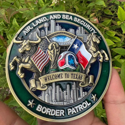 Border Patrol World Cup Coin