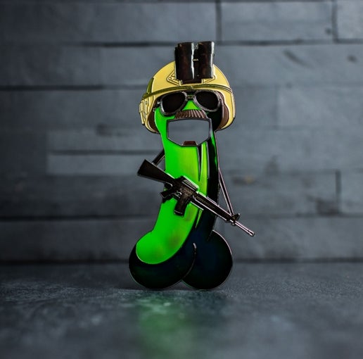 Tactical Green Weenie - Bottle Opener