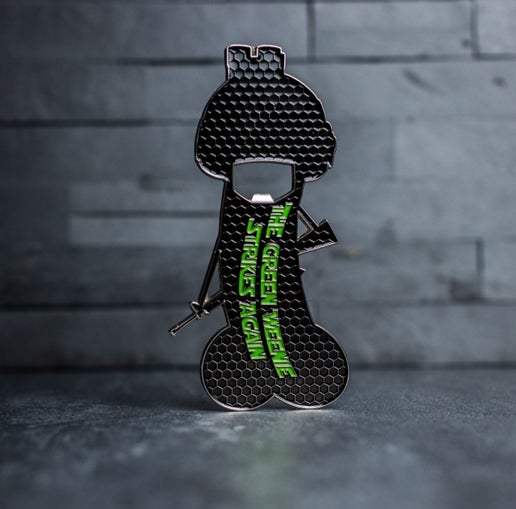 Tactical Green Weenie - Bottle Opener