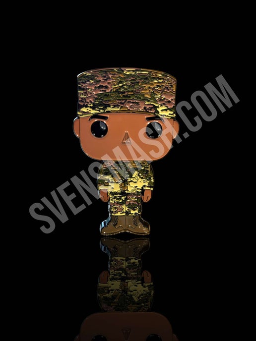 ACU Mini Soldier - Challenge Coin